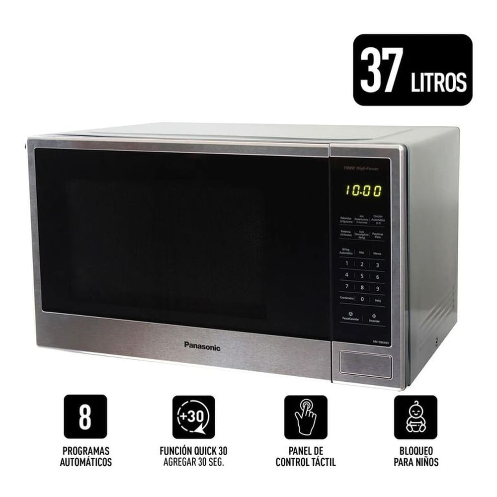 Horno Microondas Panasonic NN-SB646 - Gris 37L