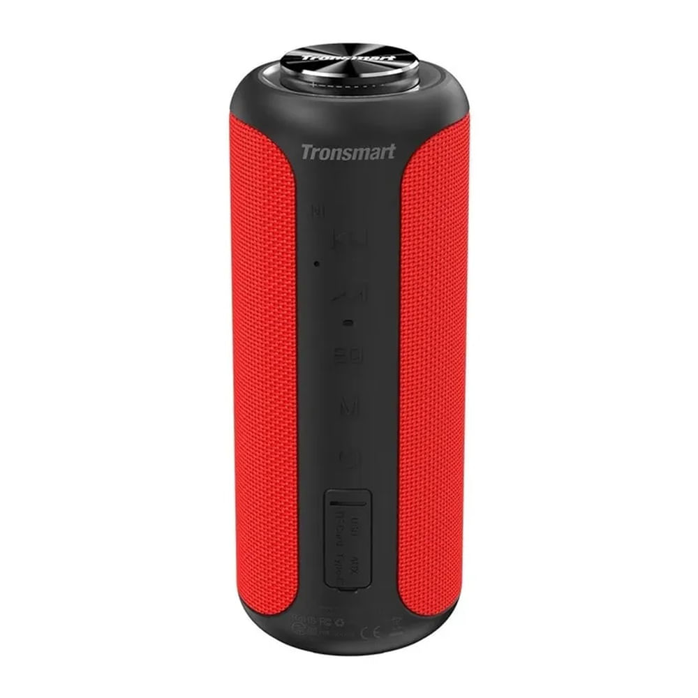 Parlante Tronsmart T6 Plus 40W Bluetooth Speaker Roja Parlante Tronsmart T6 Plus 40W Bluetooth Speaker Roja