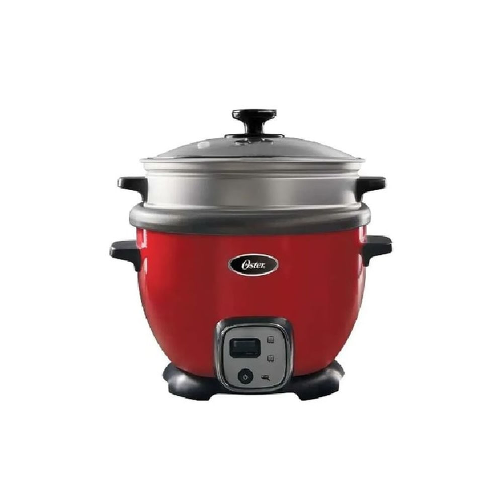 Olla Oster CKSTRC7030R-053 Arrocera Multiusos 2.2 Litros Rojo