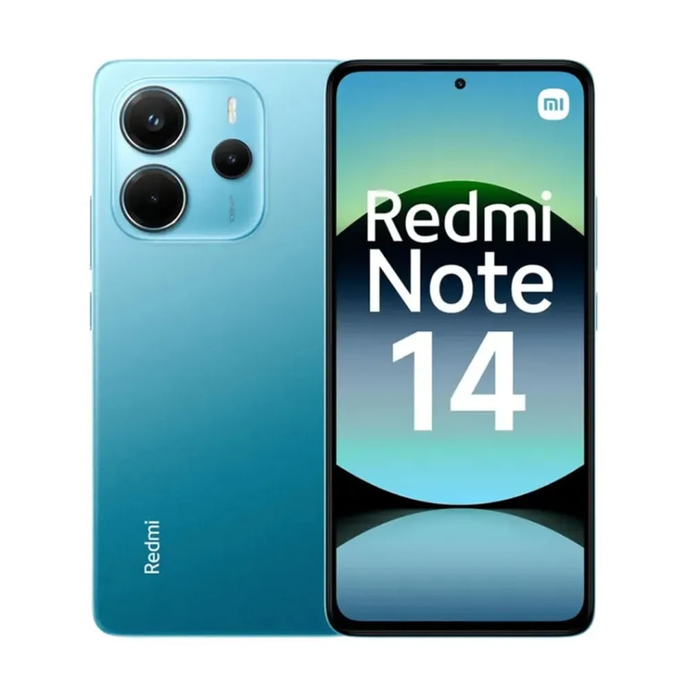 Celular Xiaomi Redmi Note 14 4G 8 + 256GB Azul