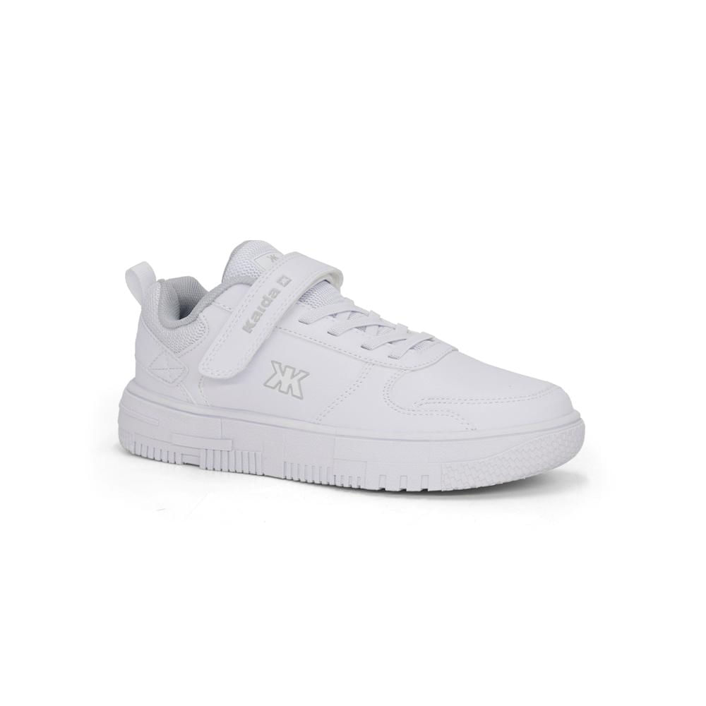 Zapatillas Escolares KAIDA KD25Q1-02B BLANCO/GRIS 27
