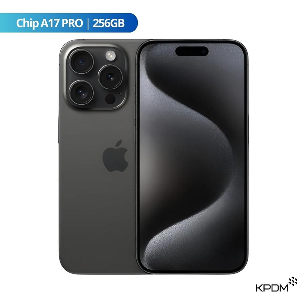 iPhone 15 Pro 256GB Titanio Negro eSIM Reacondicionado Grado A
