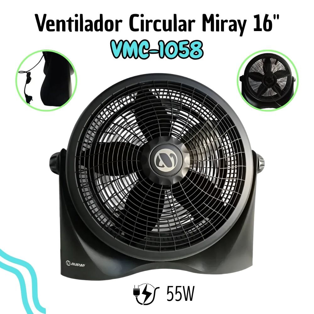 VENTILADOR CIRCULAR DE PISO  VMC-1058
