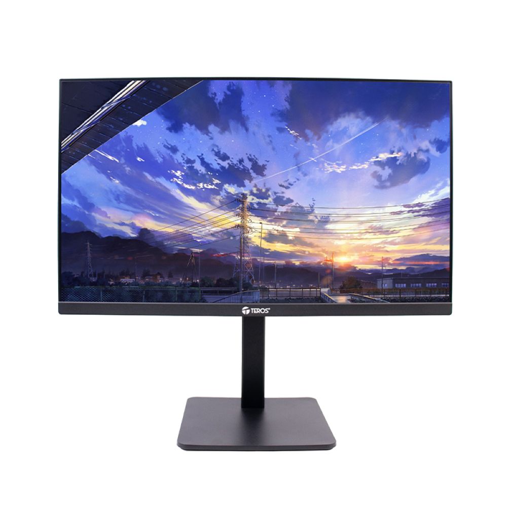 Monitor corporativo TEROS TE-2416CS, QHD IPS, 100Hz, HDMI, DP, Audio out, Cámara 5MP