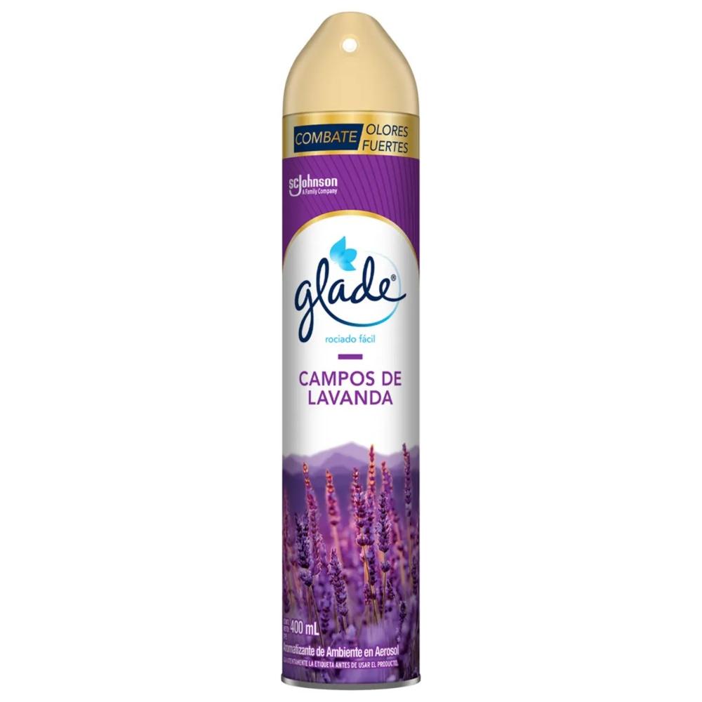 Ambientador Glade en aerosol Lavanda 400ml Ambientador Glade en aerosol Lavanda 400ml