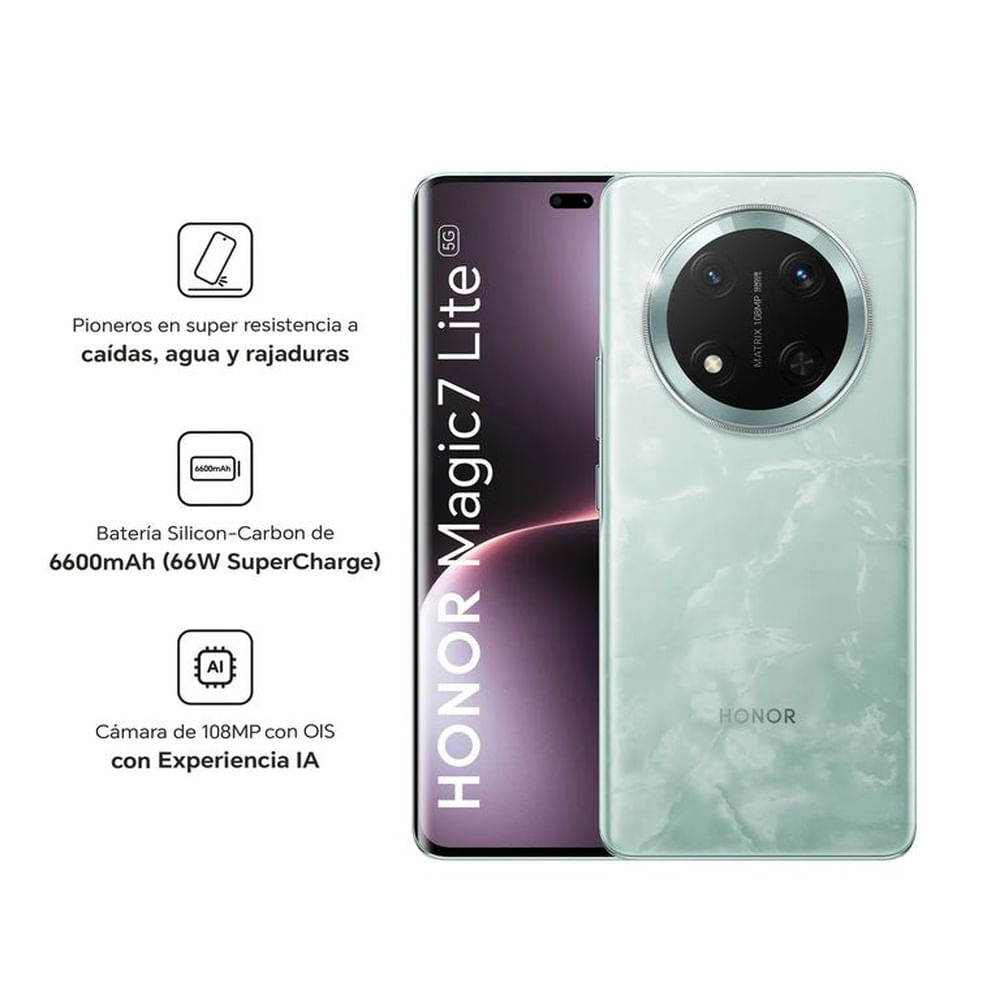 HONOR Magic 7 Lite 5G 8GB+512GB (BRP-NX3) - Jade Cyan