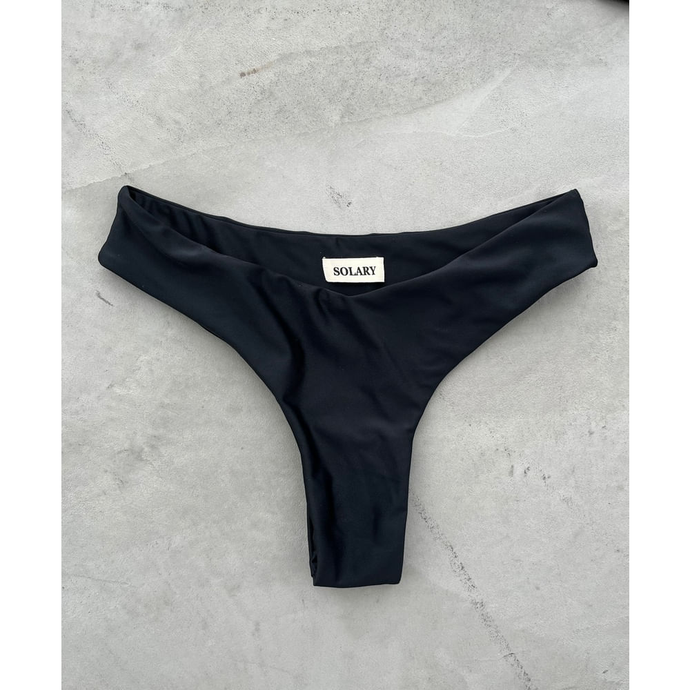 Calzón de Bikini Bottom Negro Palma