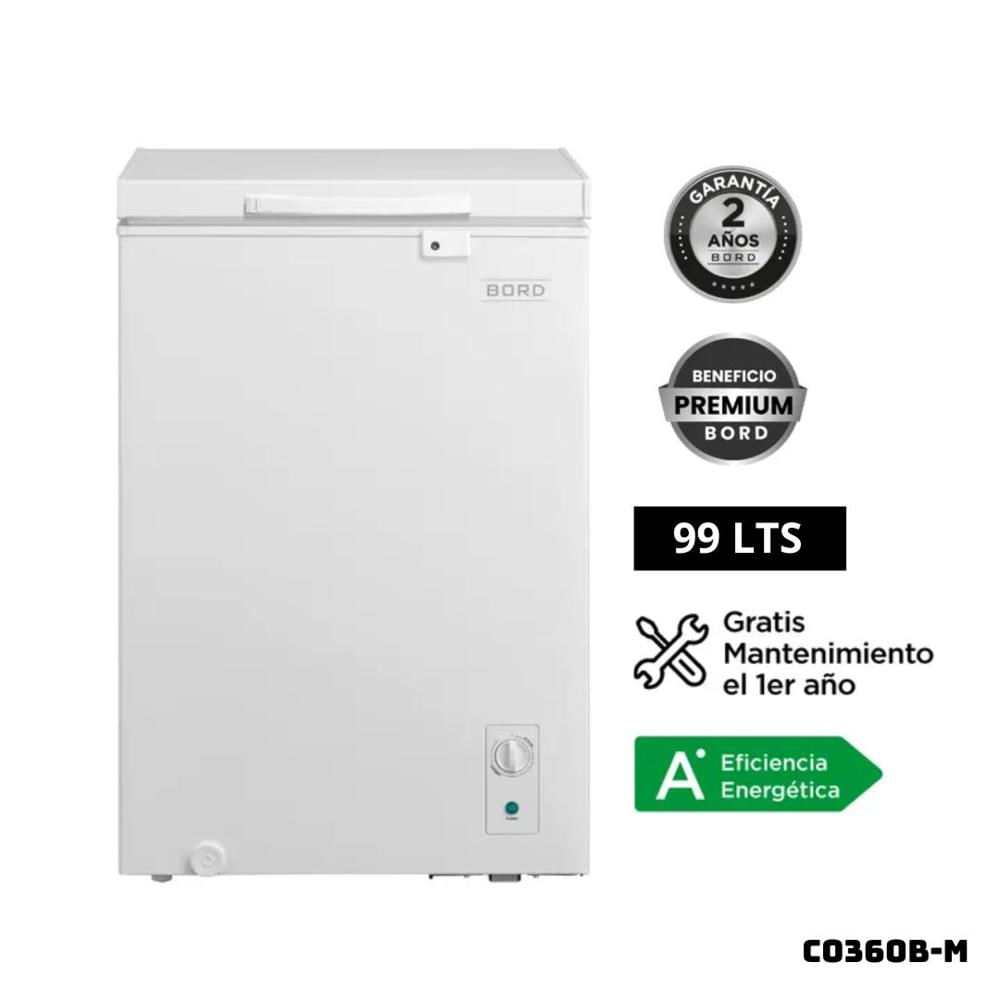 CONGELADOR BORD 99 L BLANCO - CO99BINV-M
