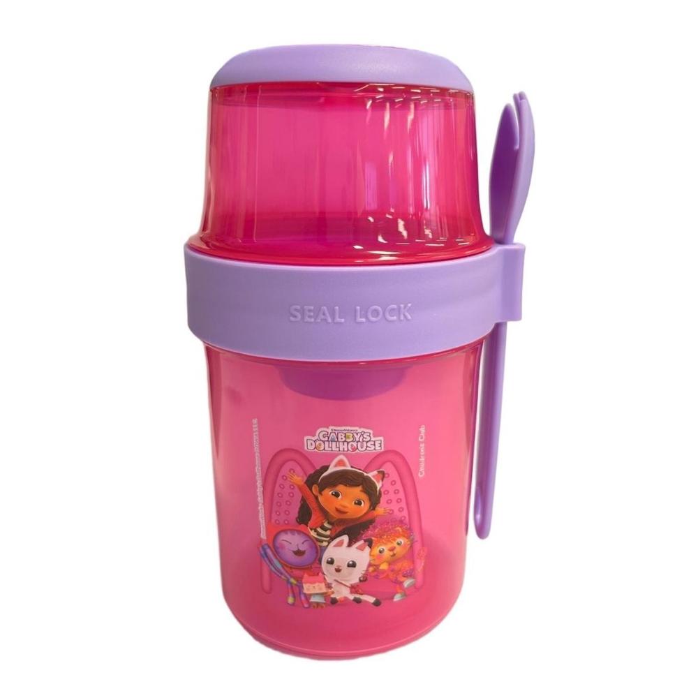 Vaso Yogurera Gabby’s Dollhouse 310 ML + 560 ML