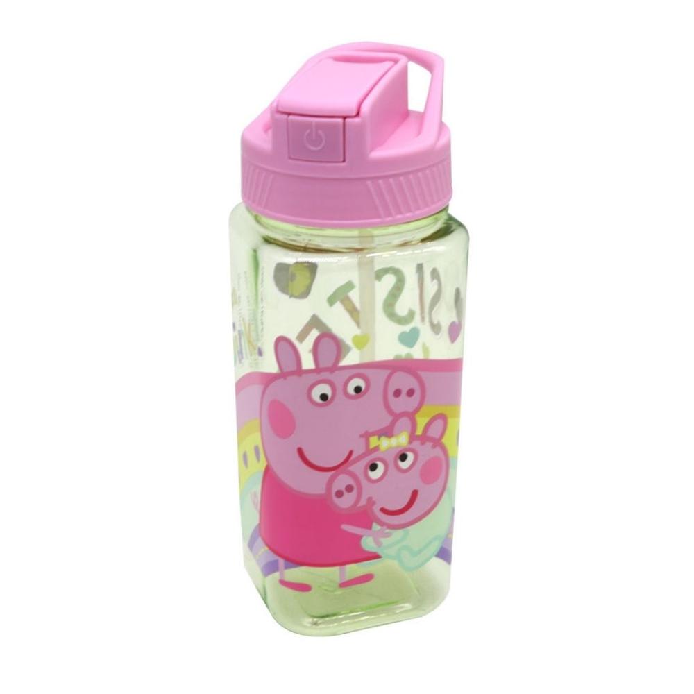 Tomatodo Botella Peppa Pig y hermanita Evie 500 ML