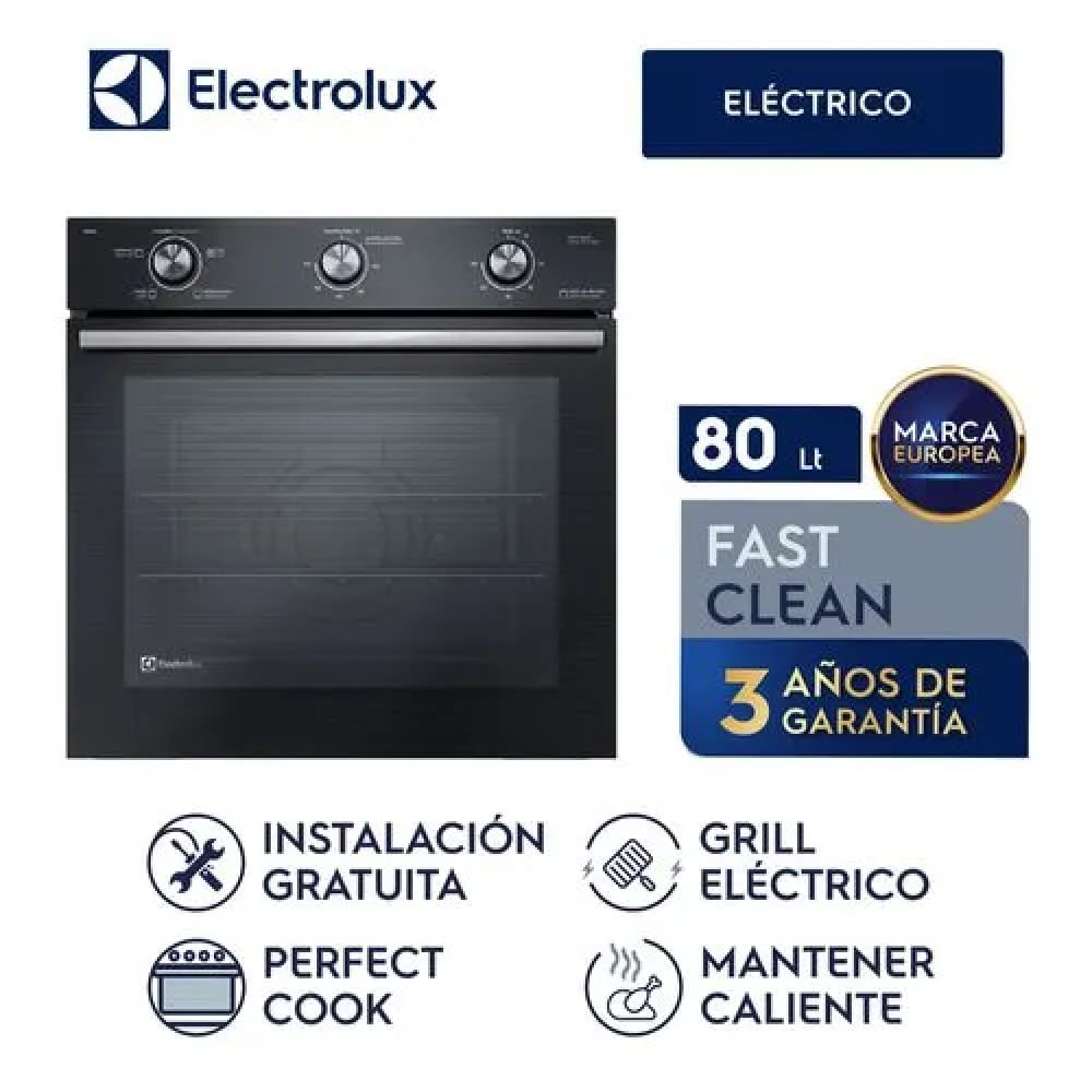 Electrolux OE8EL Horno Electrico Empotrable 80L