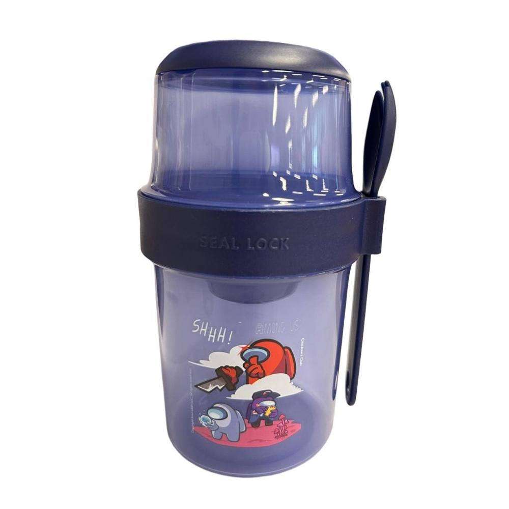 Vaso Yogurera Among Us 310 ML + 560 ML