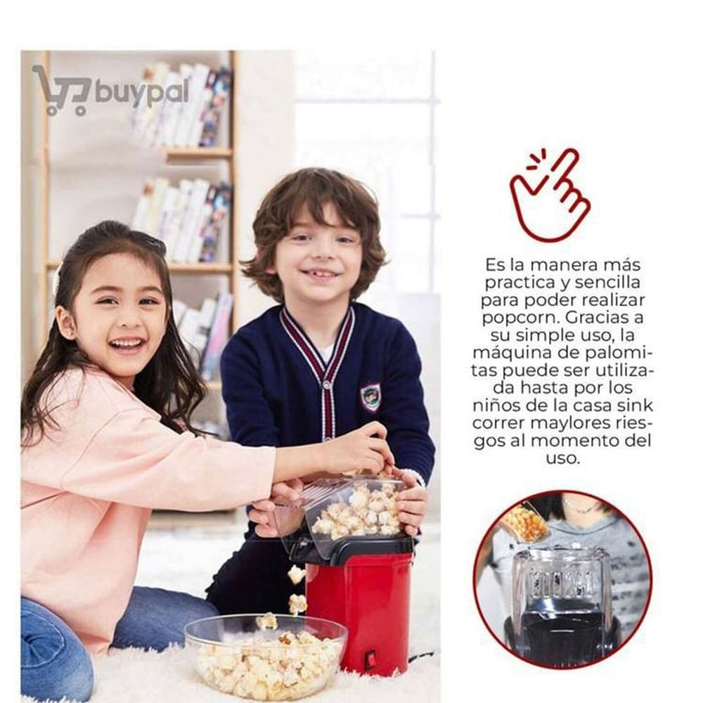 Mini Maquina Para Pop Corn Sin Aceite