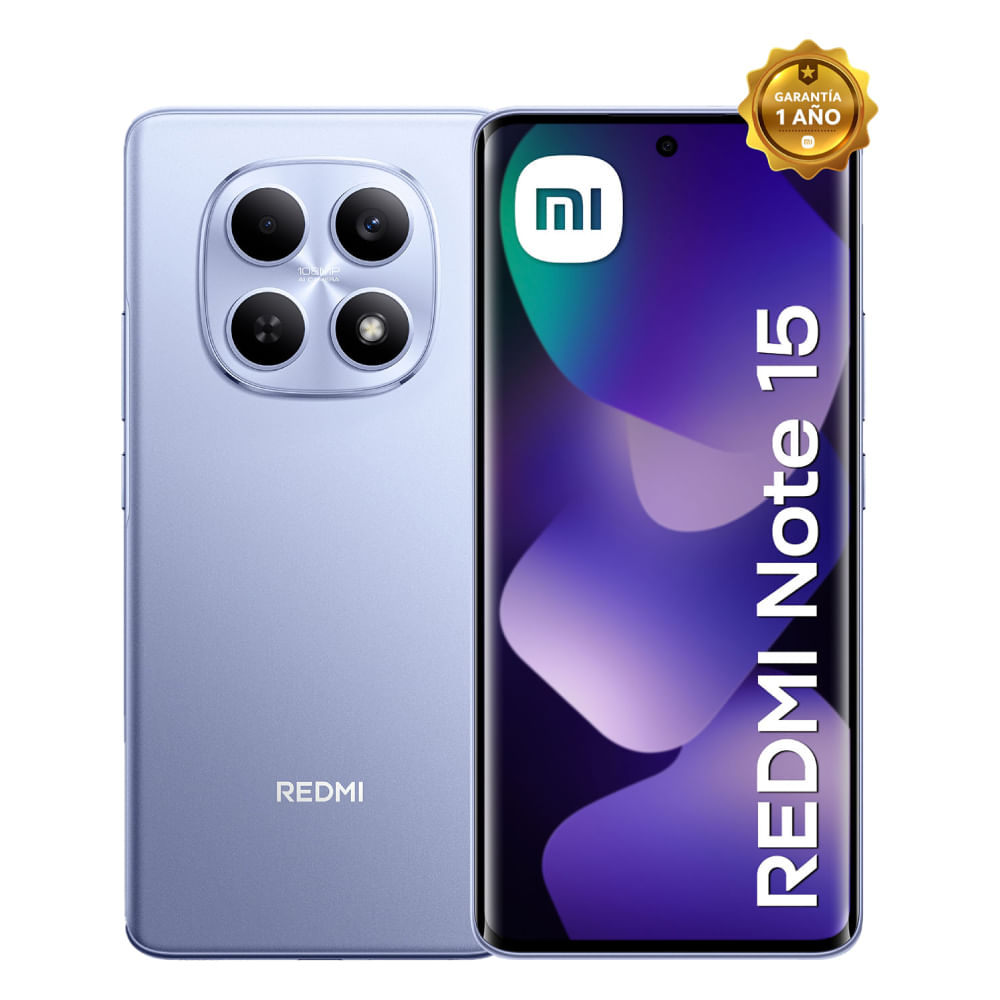 REDMI NOTE 15 6GB RAM 128GB ROM COLOR PURPURA