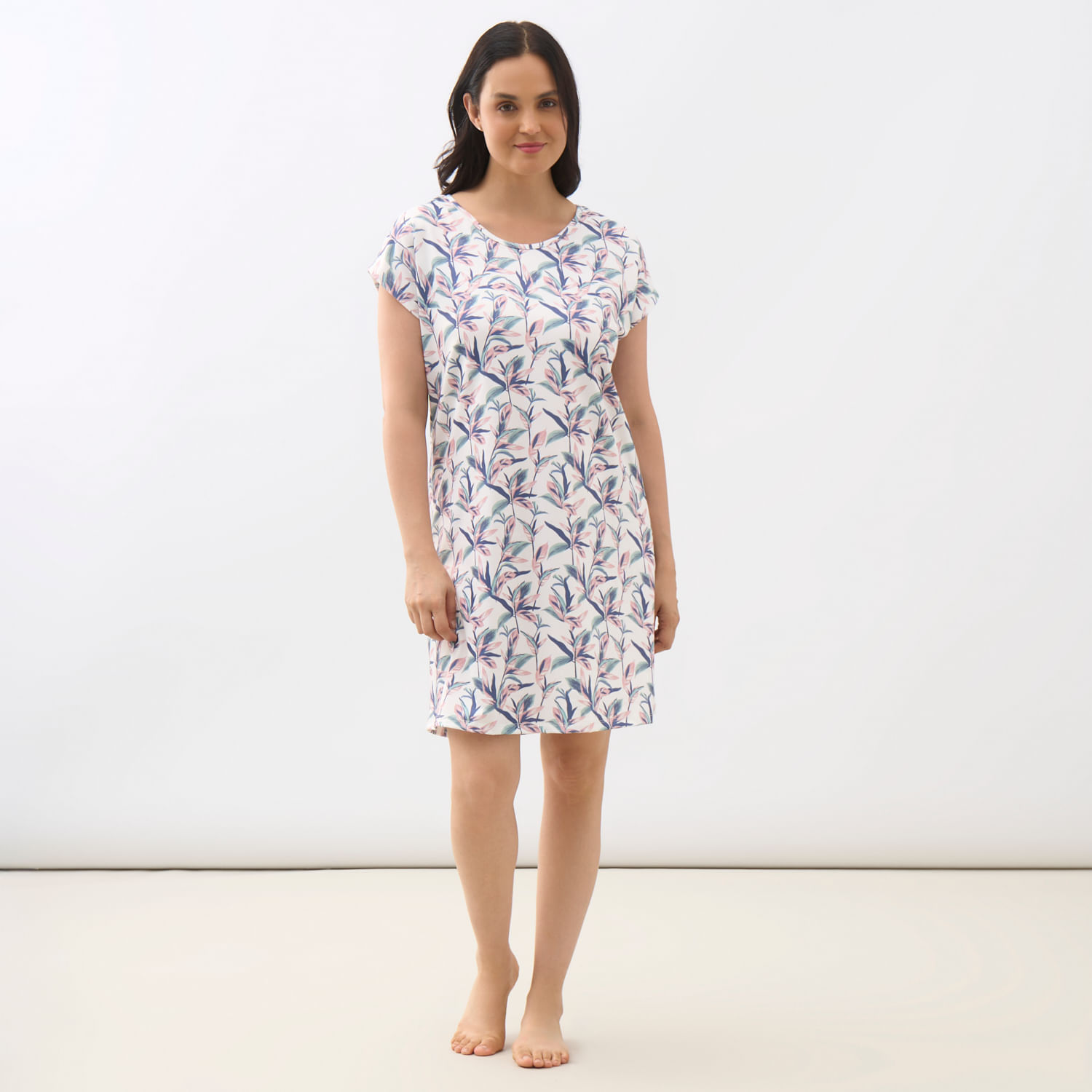 Camisa De Dormir Mujer Zafin Botanic