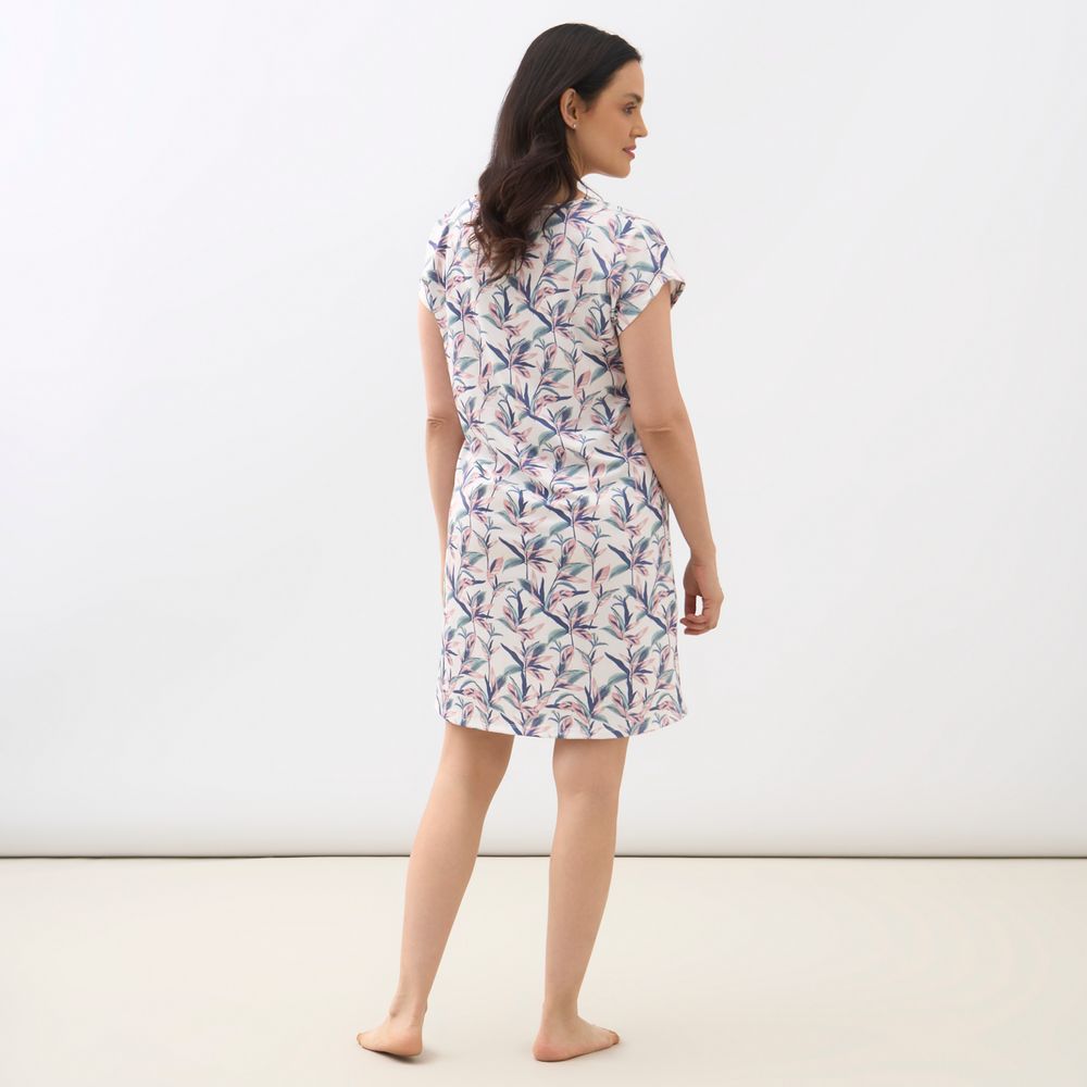 Camisa De Dormir Mujer Zafin Botanic | Oechsle.pe - Oechsle