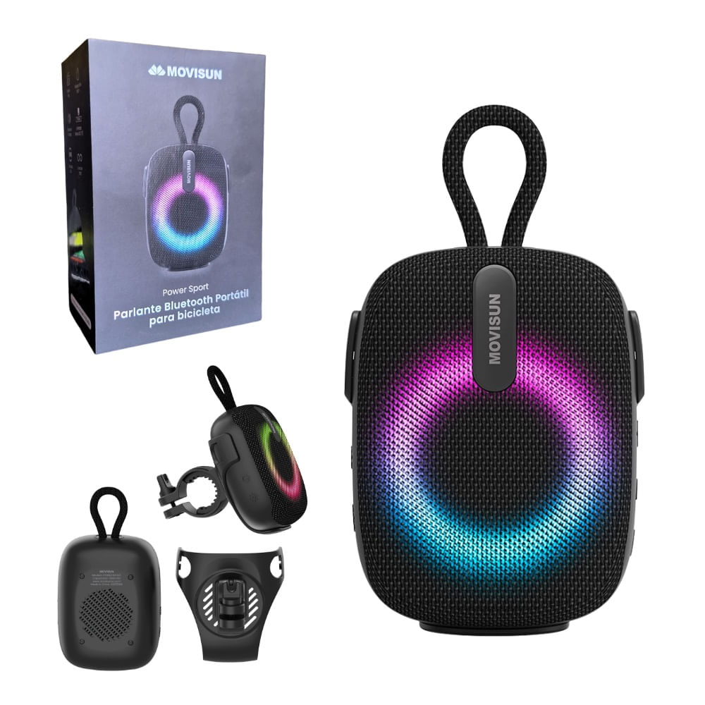 Parlante Bluetooth Para Bicicleta Scooter Moto Power Sport 5W GX2509A Movisun