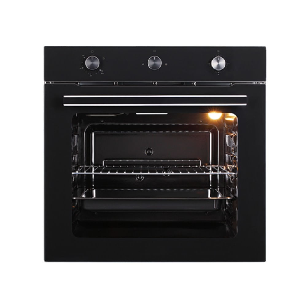 Indurama HEI-75NGP Horno Empotrable Gas 75L Negro