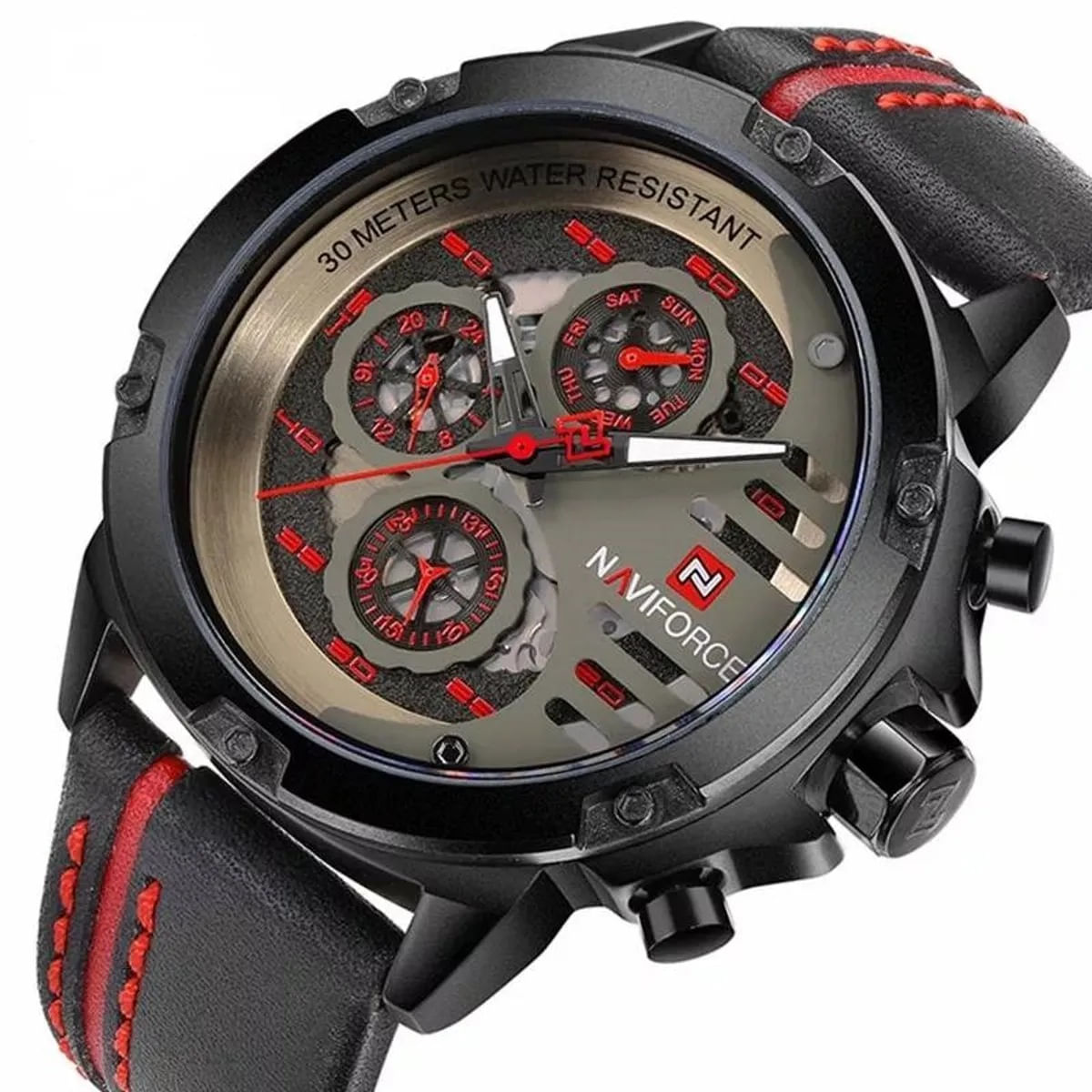 RELOJ NAVIFORCE 9110 CUERO