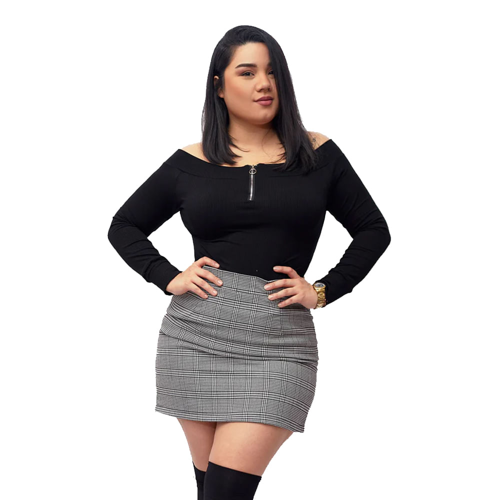 Falda Milano clasica