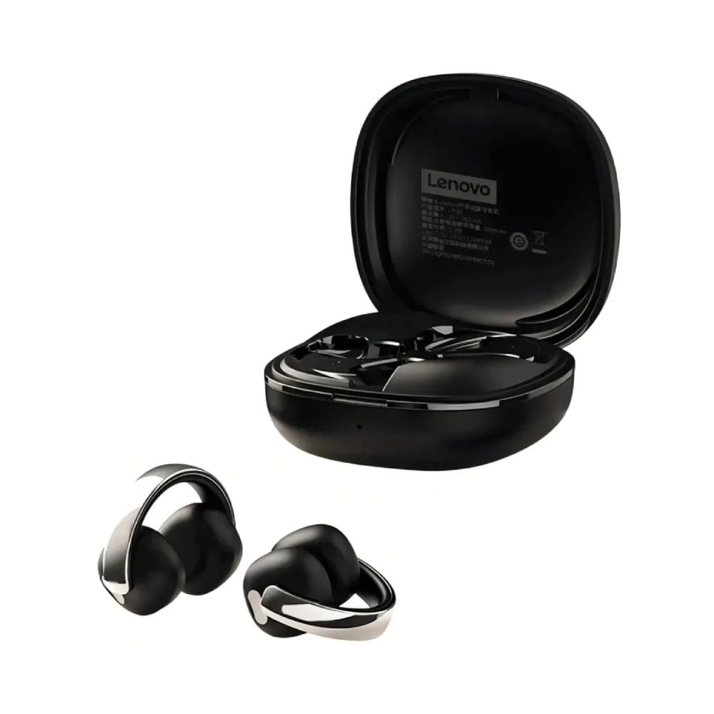 Audífono Lenovo LP38 Clip ear Negro 30h Bluetooth 5.4