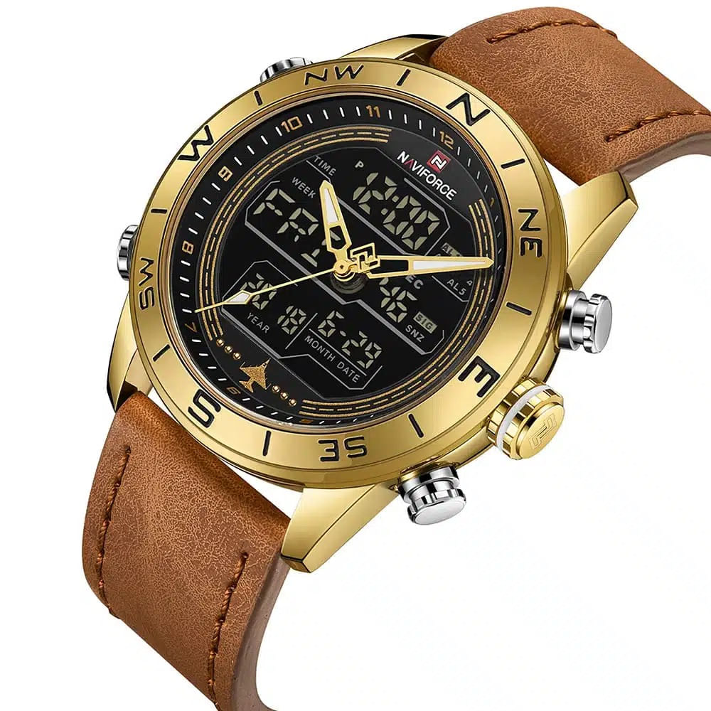 RELOJ PARA HOMBRE MARCA NAVIFORCE NF9128 G