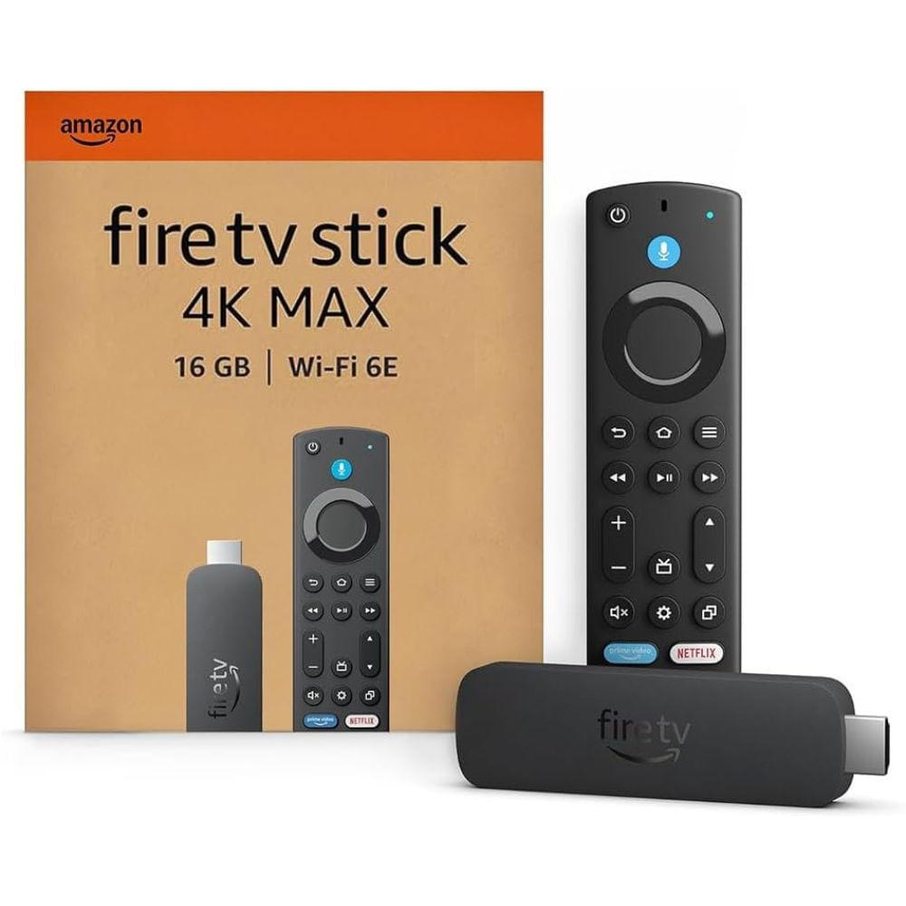 Amazon Fire Tv Stick 4k Ultra Hd Max 16gb Color Negro Alexa | Oechsle ...