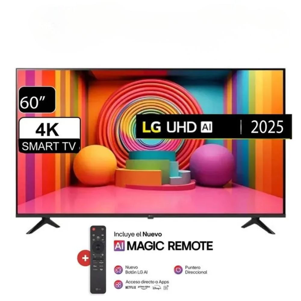 Televisor LG 60 UHD 4K Thinq Ai Smart TV 60UA8050PSA