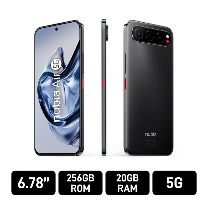 ZTE Nubia Air 256GB Negro