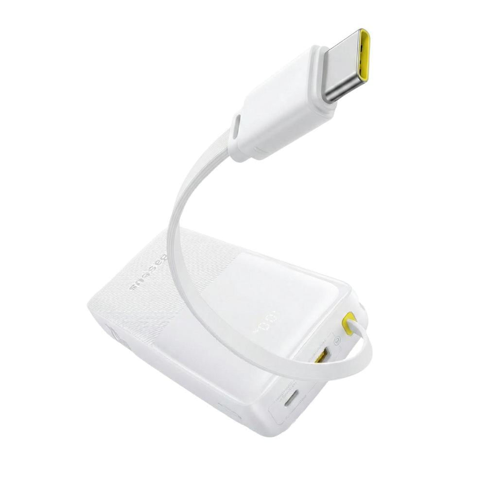 Cargador Baseus powerbank Bipow 2 20000 mah 20W pantalla digital cable tipo c