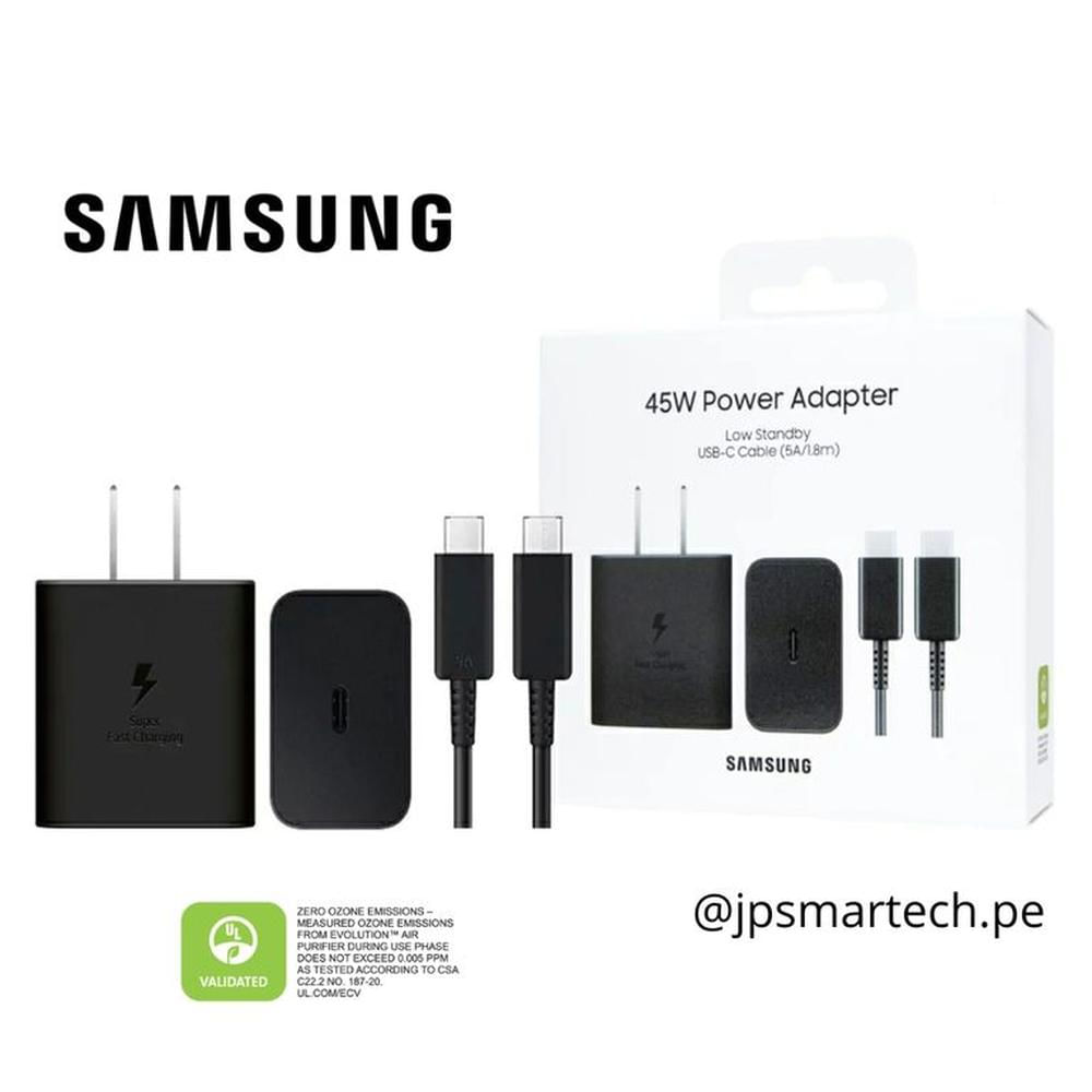Cargador Samsung 45W con Cable 180cm - Original