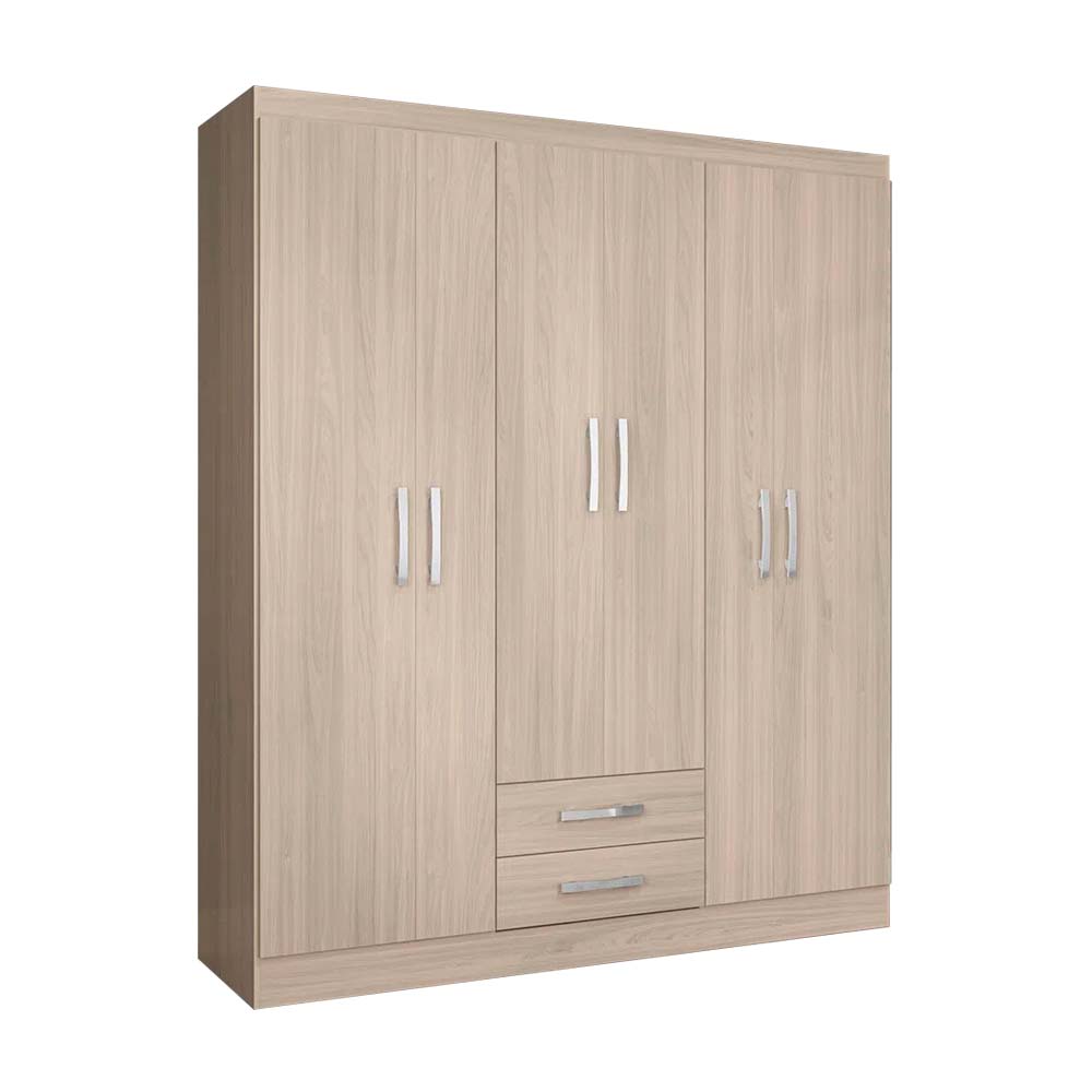 Ropero Cali 6 Puertas 2 Cajones 2 Repisas MDP Almendra Orange Ropero Cali 6 Puertas 2 Cajones 2 Repisas MDP Almendra Orange