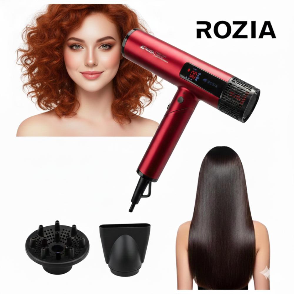 Secadora Rozia Alisadora para el Cabello A1 Gama Profesional Salón en Casa