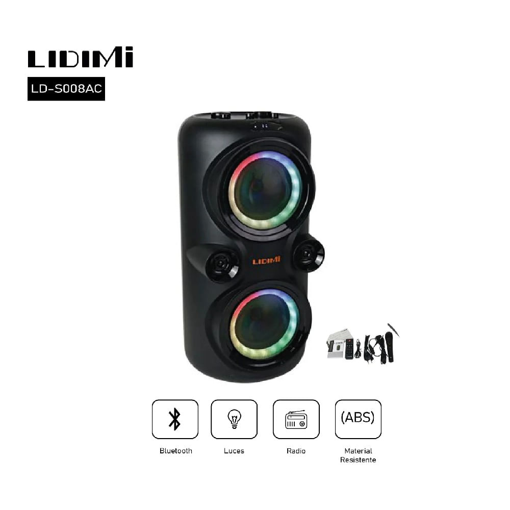 LIDIMI LD-S008AC Altavoz Bluetooth Portatil 70W