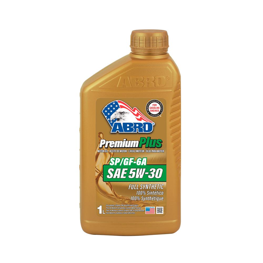 ABRO Aceite Lubricante para Motor Full Sintético 5W30 SP GF6A - 1L