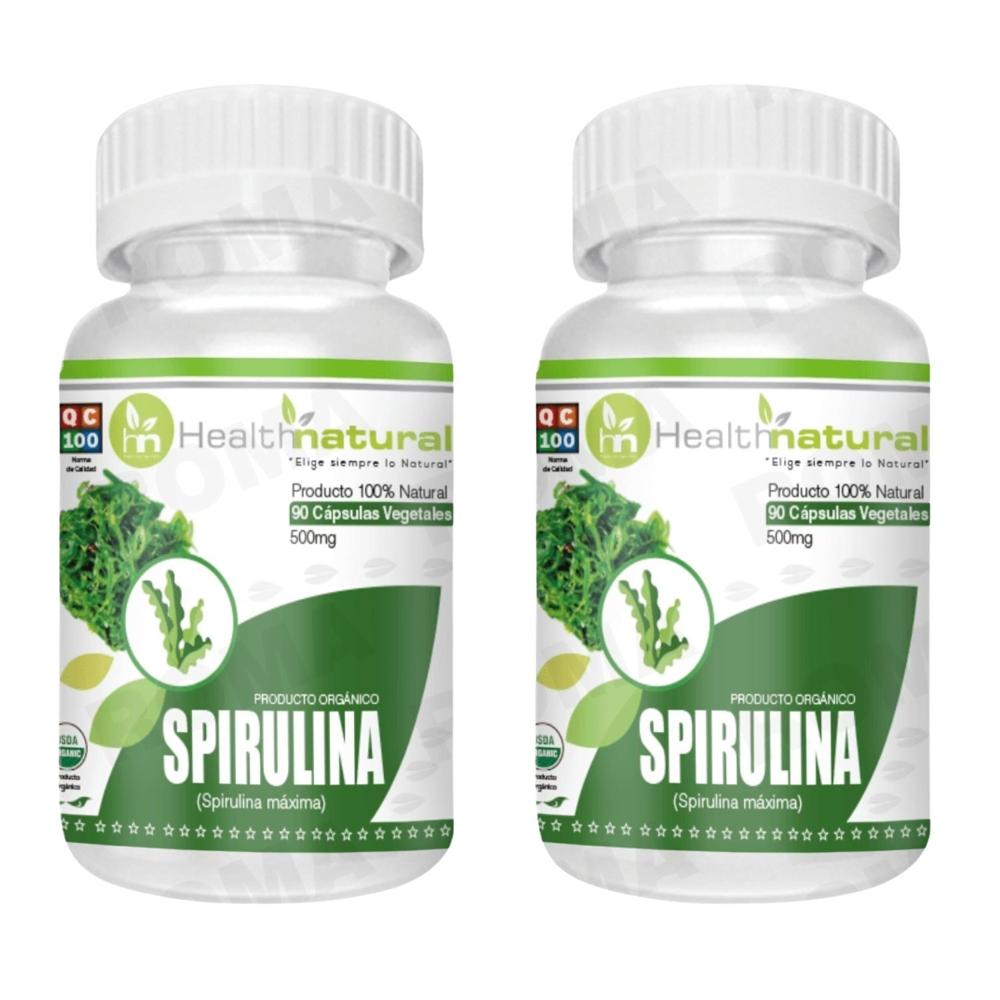 PACK 2 SPIRULINA HEALTHNATURAL 1000MG