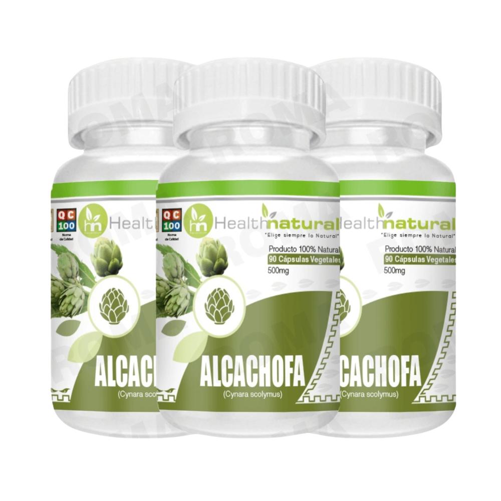PACK 3 ALCACHOFA HEALTHNATURAL 1500MG