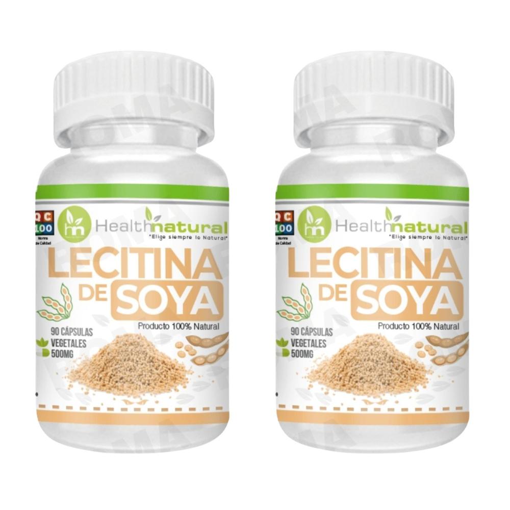 PACK 2 LECITINA DE SOYA HEALTHNATURAL 1000MG