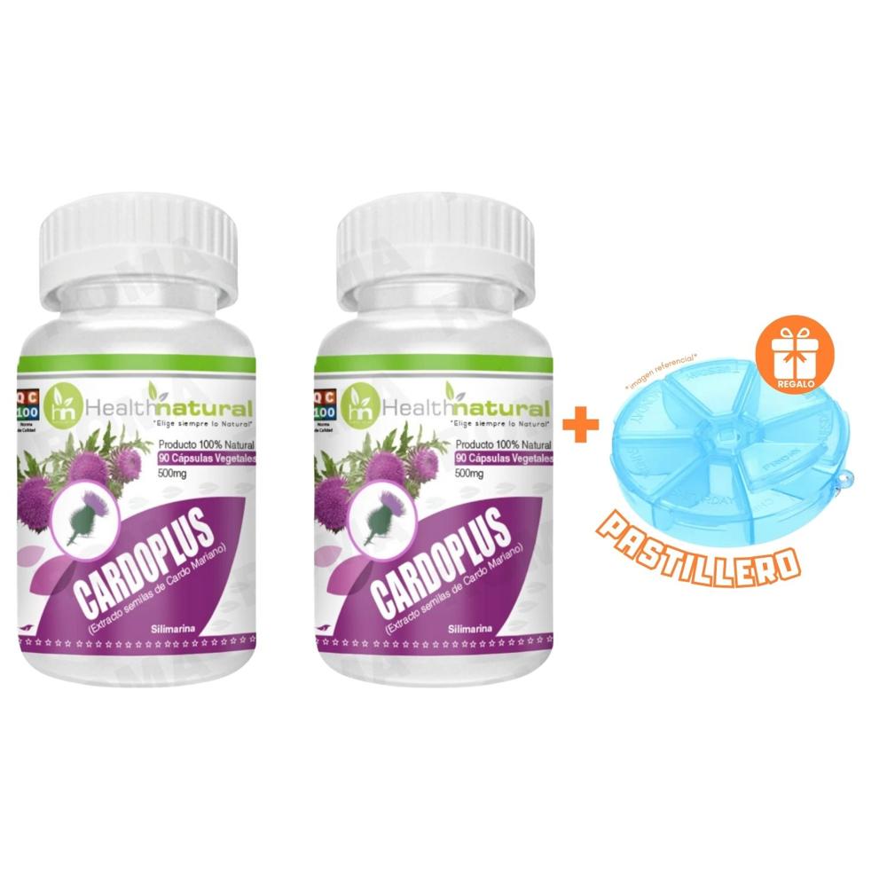 PACK 2 CARDOPLUS HEALTHNATURAL 1000MG + REGALO PASTILLERO