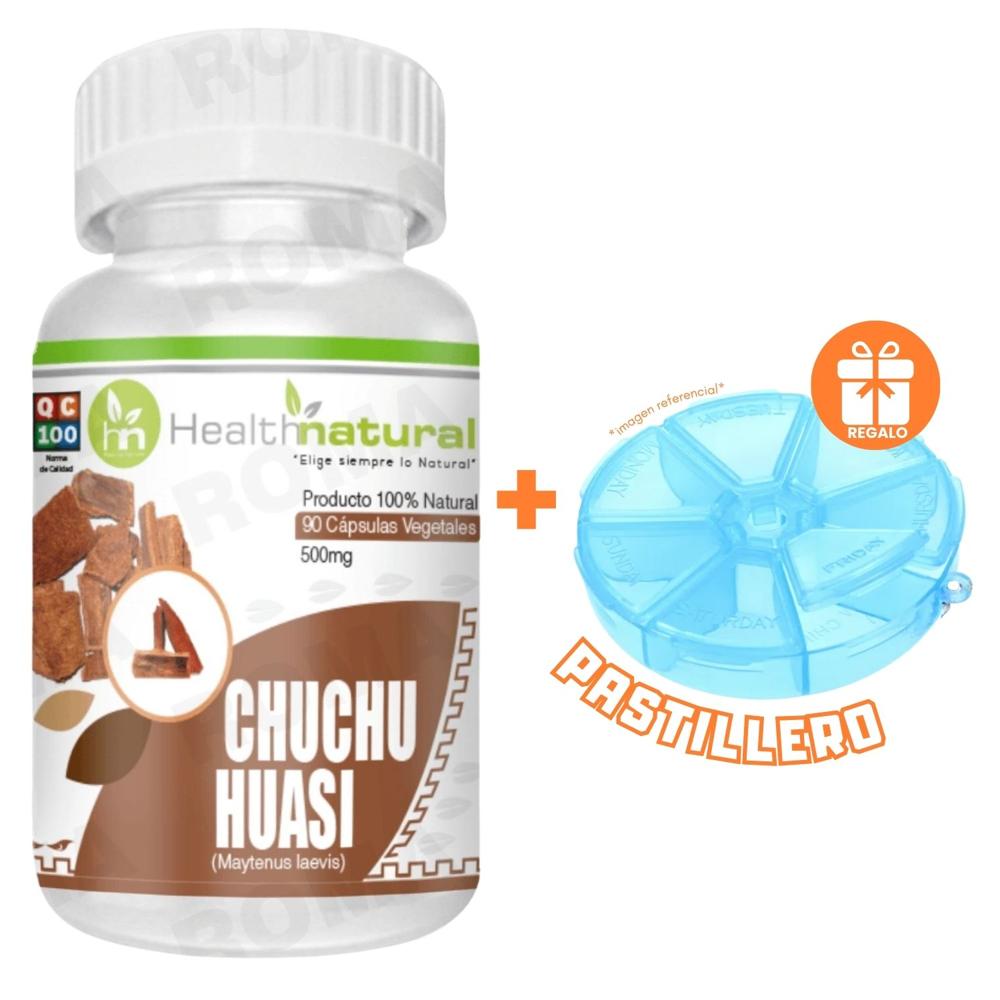 CHUCHUHUASI HEALTHNATURAL 500MG + REGALO PASTILLERO