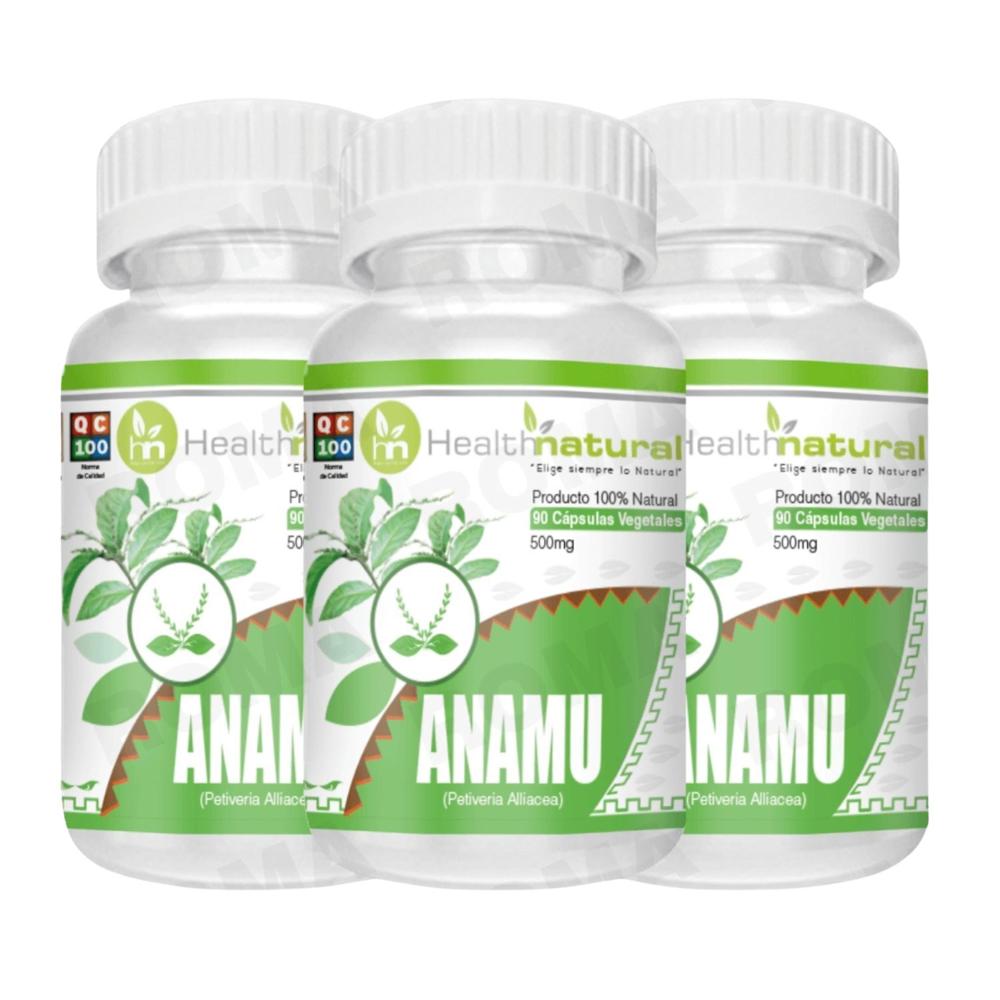 PACK 3 ANAMU HEALTHNATURAL 1500MG