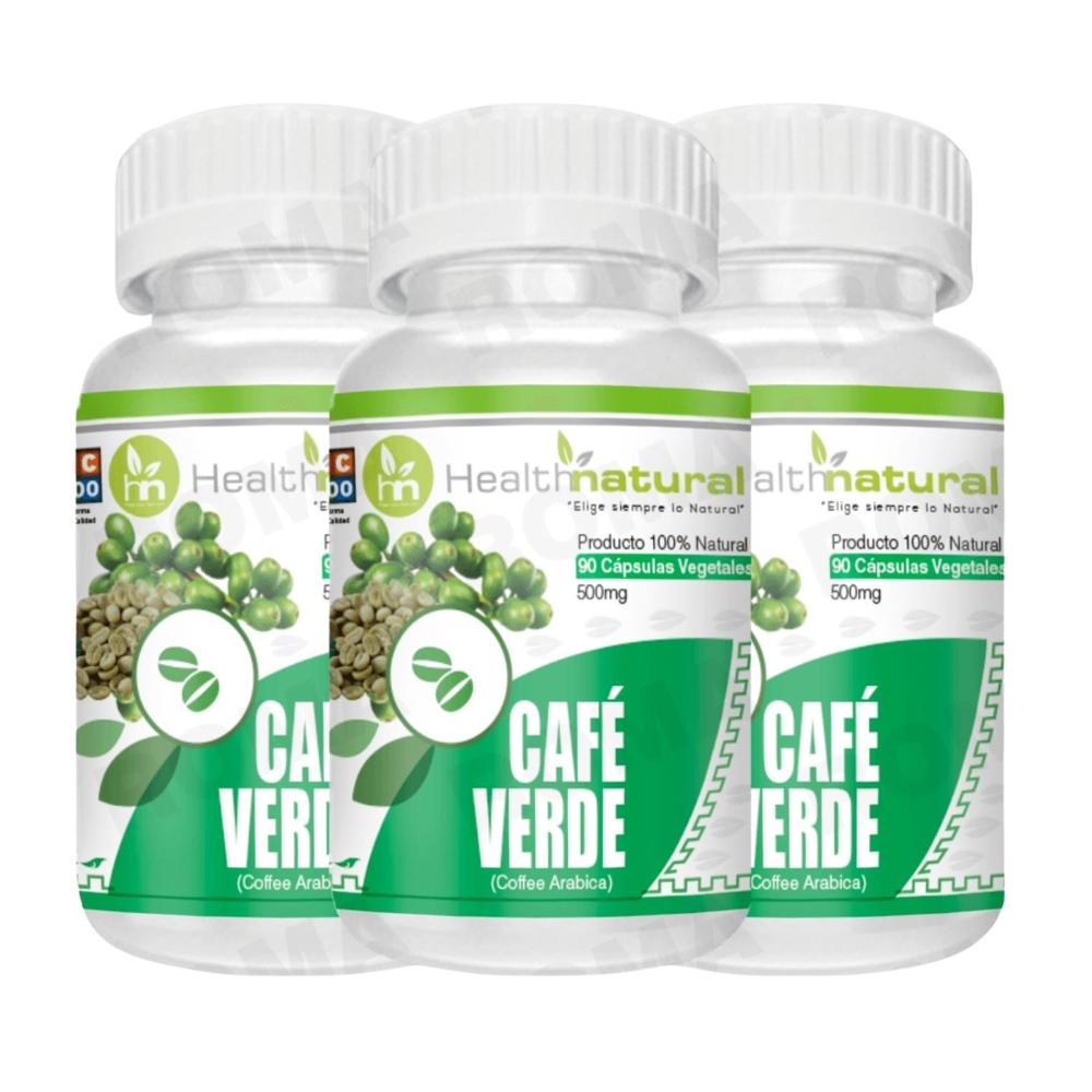 PACK 3 CAFÉ VERDE HEALTHNATURAL 1500MG