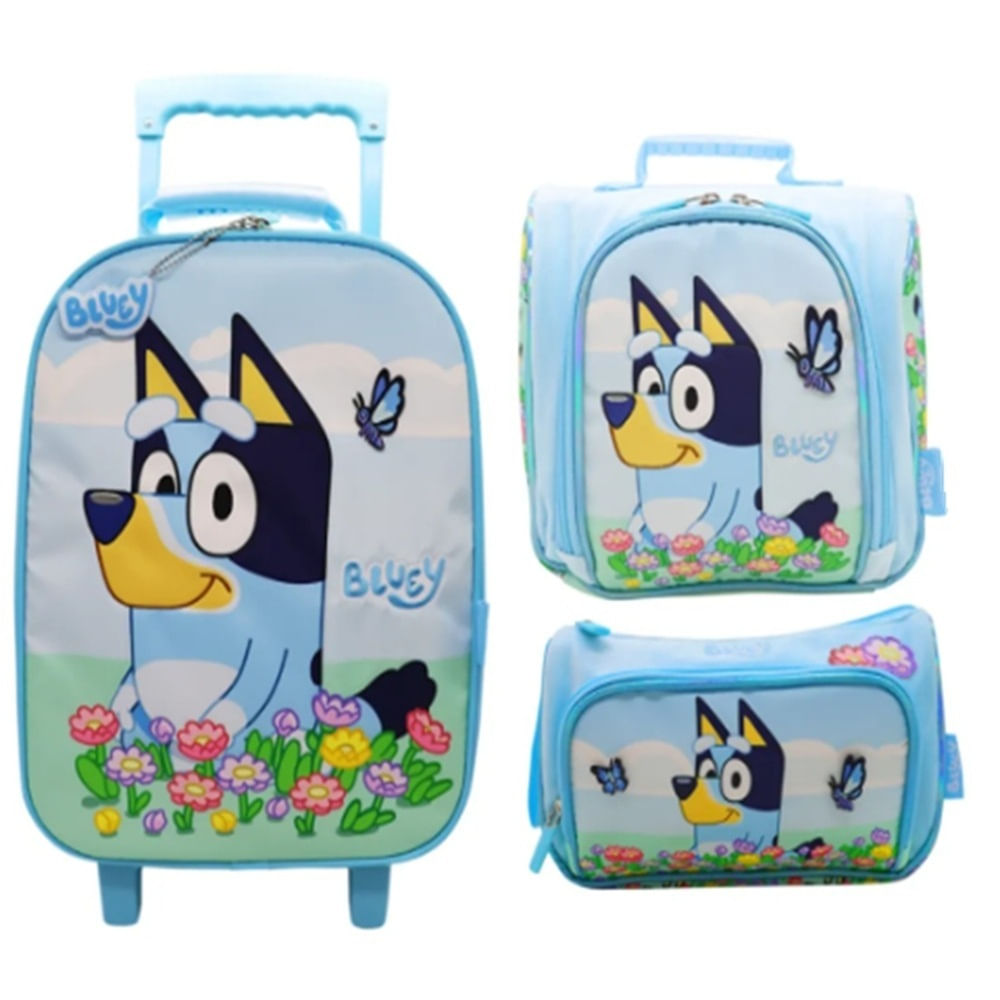 Pack Escolar Maleta Nido Premium Bluey