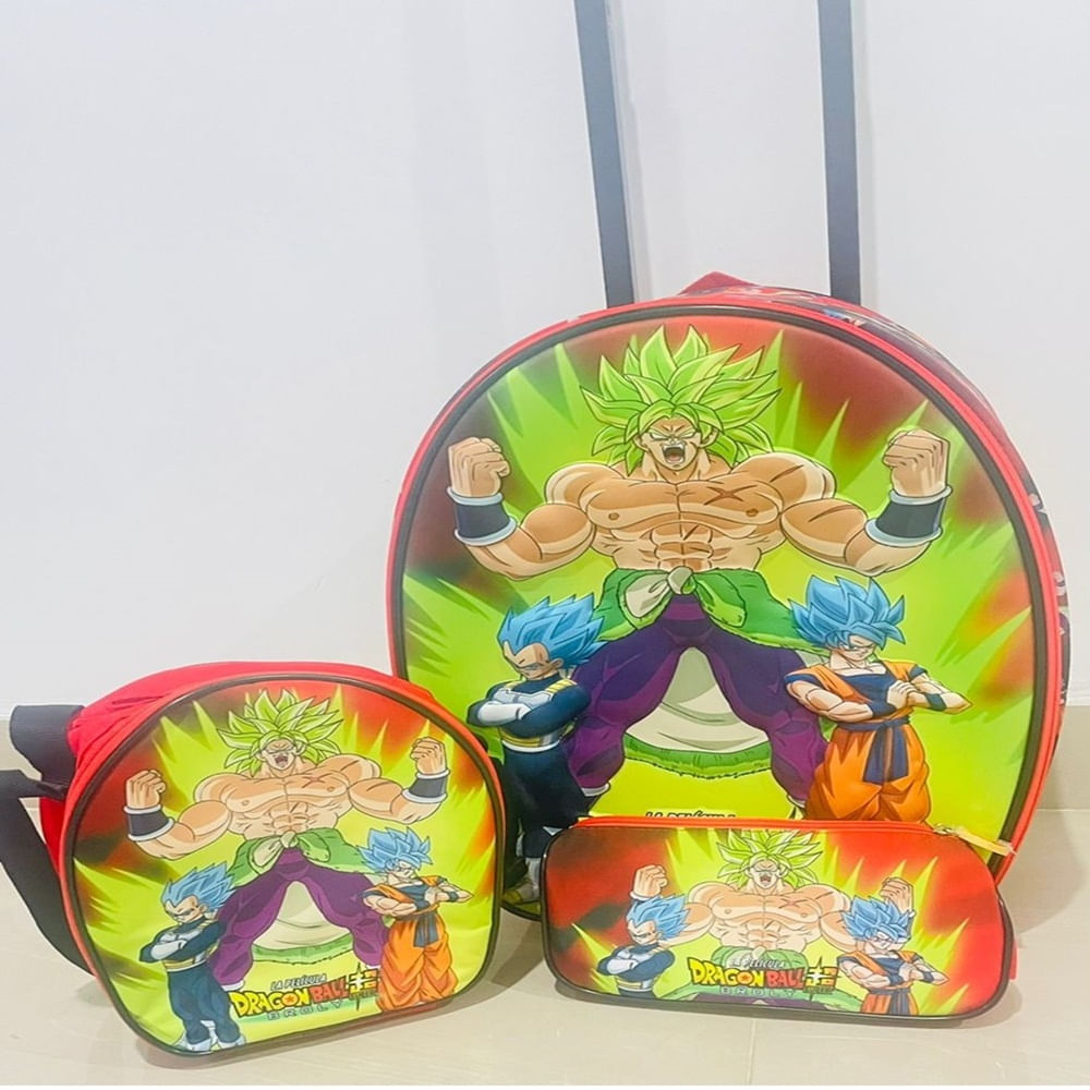 Dragon Ball Set de Mochila - Lonchera - Cartuchera
