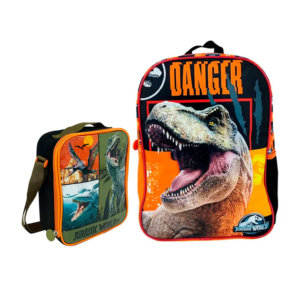 Mochila Jurassic- Lonchera Kombat Scool Oficio 8052004210