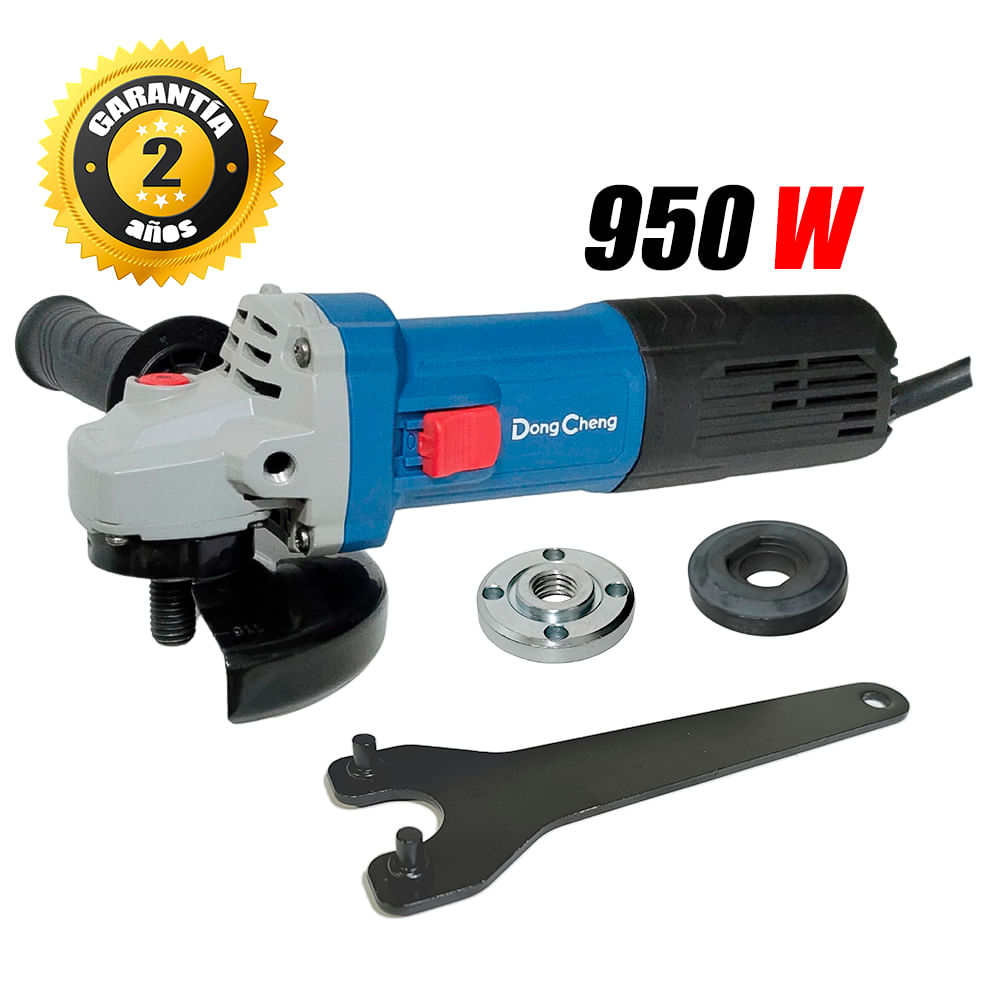 Amoladora Esmeril Angular Industrial 115mm Dongcheng DSM03-115S 950W 11800rpm Amoladora Esmeril Angular Industrial 115mm Dongcheng DSM03-115S 950W 11800rpm