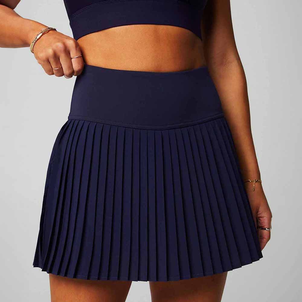 Short Deportivo Fabletics Mujer Hot Shot Pleated Skirt Deep