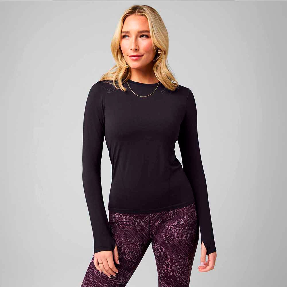 Polo Deportivo Fabletics Mujer Feather Tech+ Long-Sleeve Top