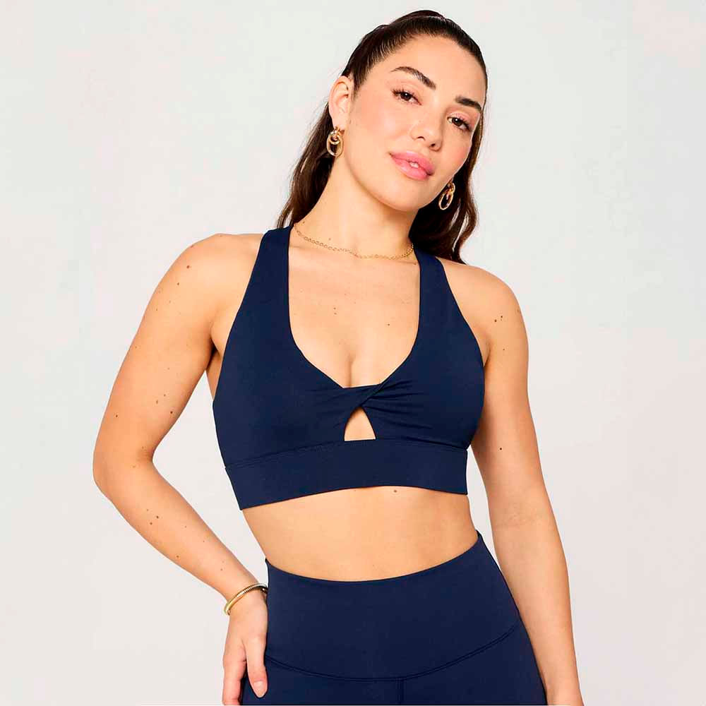 Top Deportivo Fabletics Mujer Oasis Twist Sports Deep
