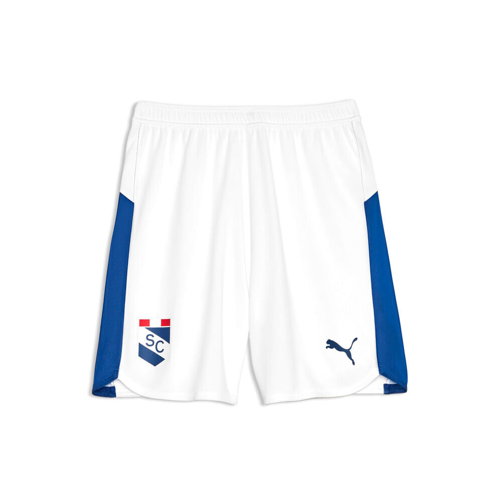 Short Deportivo Puma Hombre Sporting Cristal Away 713777 01 Blanco